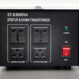 3000W Voltage Converter Transformer Step Up/Down AC 100V 110V 220V 240V Power 15722