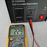 3000W Voltage Converter Transformer Step Up/Down AC 100V 110V 220V 240V Power 15722