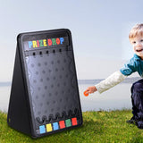 18X14X30" Prize Drop Plinko Board Fold Stand Game 6-Slot 10-Puck Tradeshow Party 15728
