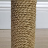 21X18X34.2" Cat Tree Condo Furniture Sisal-Covered Scratching Posts Plush Condo Grey 15735