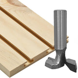 1/2 Inch Shank T-Slot Slotting Router Bit Slatwall Groove Slatwall Router Bit 15739 T Slot Slatwall Router Bit