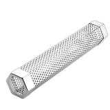 Smoker Tube Stainless Steel BBQ Gas Grill Pellets Smoke Box Barbecue Accessory 15742