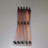Wall Hanger Hat CoatSolid Wood Accordion Wall Rack 14 Pegs Expandable Bag Keys 15745