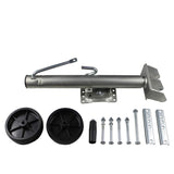 1500lbs Trailer Jack Double Wheels 6-Inch 24.8" to 35" Lift Swing Back 15746