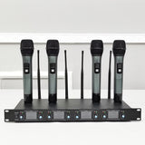 Wireless Microphone 8 Channel Uhf 4 Handheld 4 Headset 4 Lapel 4 Belt Church 15749