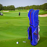 Golf Cart Bag 14 Club Way Organizer Divider Top with Dust Cover and Cooler Pouch 15750