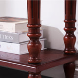 Console Table Entryway Table  47.2 X 11 X 33.5“ with Storage Shelf Solid Wood 15751