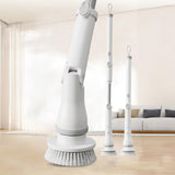 Electric Scrubber Cordless Cleaning Brush Adjustable Power Kitchen BathTubTile 15757