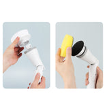 Electric Scrubber Cordless Cleaning Brush Adjustable Power Kitchen BathTubTile 15757