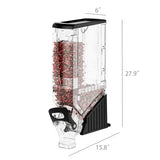5 Gallon Gravity Bin Food Dispenser Cereal Dispenser Candy Dispenser 15771-2PK