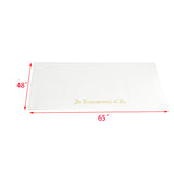 Rectangle Tablecloth 66.7x49.7＂Holy Communion This Do in Remembrance of Me Cover 15776