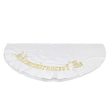 48" Round Tablecloth Holy Communion Gold Embroidery This Do In Remebrance of Me 15777
