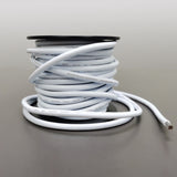 12AWG Tinned Copper Wire (White), 26.25Ft Flexible 65-Stranded Electrical Wire  15778