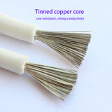 12AWG Tinned Copper Wire (White), 26.25Ft Flexible 65-Stranded Electrical Wire  15778