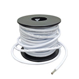 12AWG Tinned Copper Wire (White), 26.25Ft Flexible 65-Stranded Electrical Wire  15778