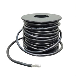 12AWG Tinned Copper Wire (Black), 26.25Ft Flexible 65-Stranded Electrical Wire  15779