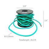 12AWG Tinned Copper Wire (Green), 26.25Ft Flexible 65-Stranded Electrical Wire  15780