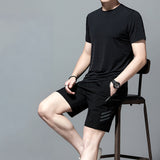 5PK Workout T-Shirt Dry Fit Moisture Wicking Athletic Breathable Short-SleeveMen 15787-L