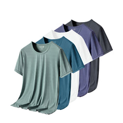 5PK Workout T-Shirt Dry Fit Moisture Wicking Athletic Breathable Short-SleeveMen 15787-XL