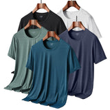 5PK Workout T-Shirt Dry Fit Moisture Wicking Athletic Breathable Short-SleeveMen 15787-XL
