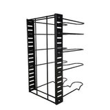 5-Tier Pot Pan Storage Organizer Adjustable Spacing Cabinet Pantry Holder Rack 15791