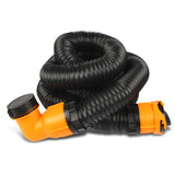 31.5-Ft 3" Diameter Camper/RV Sewer Hose Kit Flexible Sewage Pipe Drainage Hose 15792