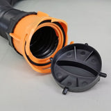 31.5-Ft 3" Diameter Camper/RV Sewer Hose Kit Flexible Sewage Pipe Drainage Hose 15792