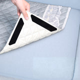 8 Pieces Rug Gripper Carpet Curling Prevention Hardwood Floors Corner 15793