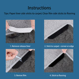 8 Pieces Rug Gripper Carpet Curling Prevention Hardwood Floors Corner 15793