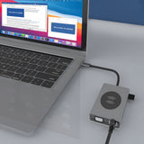 USB C Docking Station Hub 2 HDMI 5 USB 3.0 Audio SD/TF Card Reader PD VGA RJ45 15794