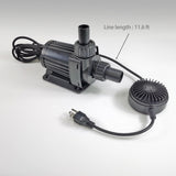 2700 G/H 20' Lift Submersible Pond Water Pump 85W 20' Power Cord Waterfall Tank 15796