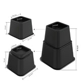 8-PK Bed Furniture Riser Elevate Height 3/5/8" Sofa and Table Buffet Appliance 15801
