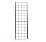 2'x 6' (Come in 2 PCS of 2x3') Black Wire Grid Panel Wall Display Grid Wall