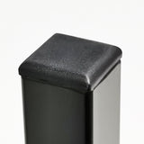 Indoor Outdoor Black Plant Stand 7" Rise 12.5X12.5X15" Fits 10" Planters Pots 15831-10"