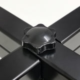 Outdoor Indoor Black Plant Stand, Best Fits 13-14" Plant Pot 15831-14"