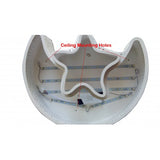 Star Moon Kid's Room Ceiling Light Creative Baby Bedroom 15856