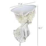 Angel Wall Sconces Fixture Light Hall Bedroom Lamp Bulb 15861R