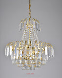Luxury Crystal Ceiling Pendant Lamp Chandelier Light Fixture for 15863 40CM