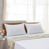 2 Pack Soft Queen Size Pillows Vaccum Sealed Hotel Quality Fluffy 29"x19" 15874