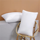 2 Pack Soft Queen Size Pillows Vaccum Sealed Hotel Quality Fluffy 29"x19" 15874