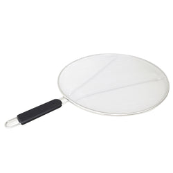 13" Diameter Stainless Steel Fine Mesh Splatter Screen Frying Pan CookingStirfry 15879