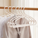 20 Pack Flocked Plastic Clothes Hangers Anti-Slip Closet Hanger 15881-20PK