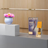 8.5X11" Letter Size Promotional Sign Holder Tri-fold Flyer Brochure Display 15884-1PK