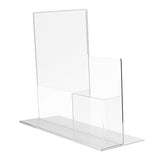 22PK 8.5X11" Letter Size Promotional Sign Holder Tri-fold Flyer Brochure Display 15884-22PK
