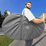 36" Carrying Bag Nylon Black Sports Travel Bag for Tennis Rackets Baseball Bats 15886