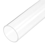 1PK Clear PVC Pipe 63mm 2-1/2" X 36" Rigid Tube DIY Dust Collection Hose 15890-2.5"X36"