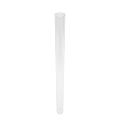 1PK Clear PVC Pipe 63mm 2-1/2" X 36" Rigid Tube DIY Dust Collection Hose 15890-2.5"X36"