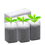 100 PCS Nursery Bags, 5.5X6" Non-Woven Plants Grow Gardening Seed 3 x 3 x 5" 15894
