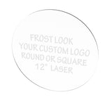 Laser Etched Custom Logo Church Emblem Business Sign Shop Offices Name 12x12