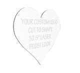 Laser Etched Custom Logo Church Emblem Business Sign Shop Offices Name 10.5x10.5